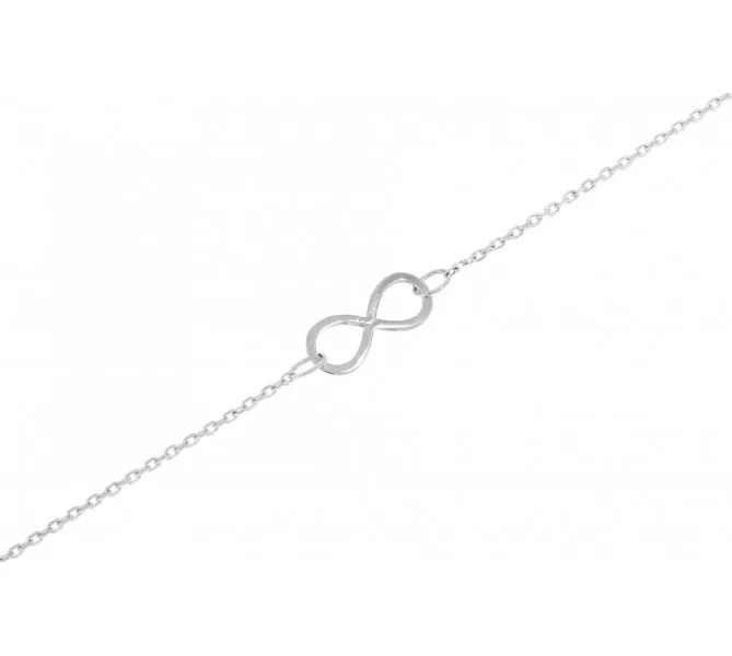 Náramok z bieleho zlata 970