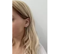 Zlaté náušnice 3696