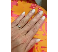 Prsteň z bieleho zlata 1866