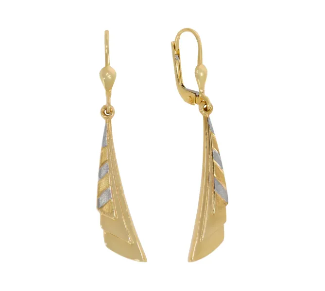 Zlaté náušnice 4071