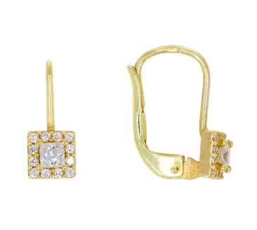 Zlaté náušnice 2495