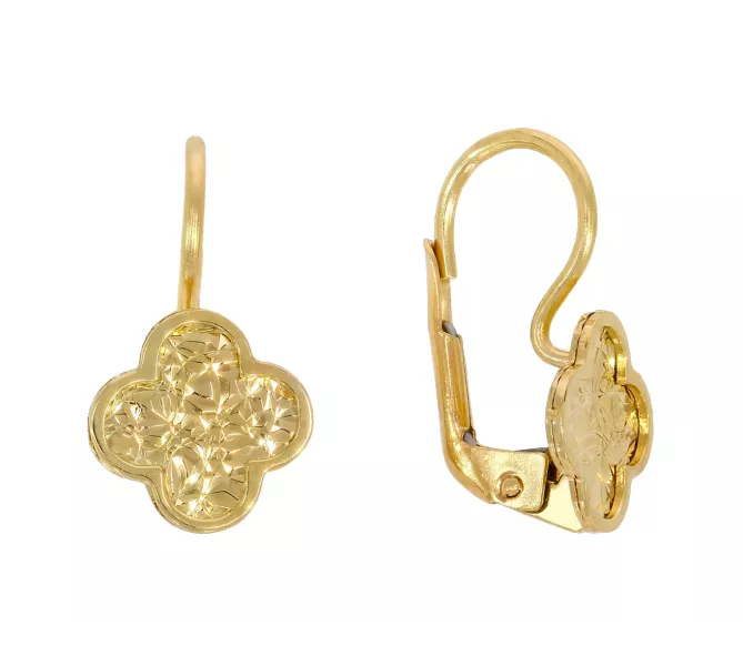 Zlaté náušnice 3682