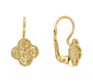Zlaté náušnice 3682