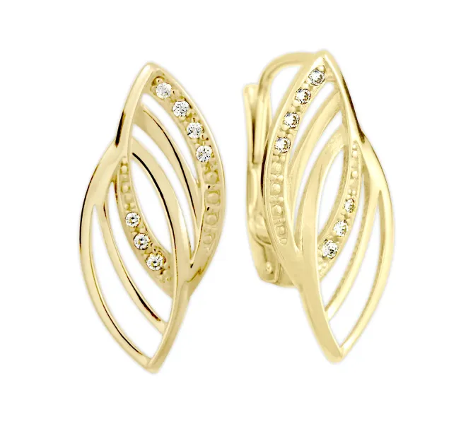 Zlaté náušnice 4413