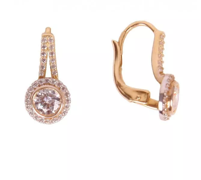 Zlaté náušnice 1171