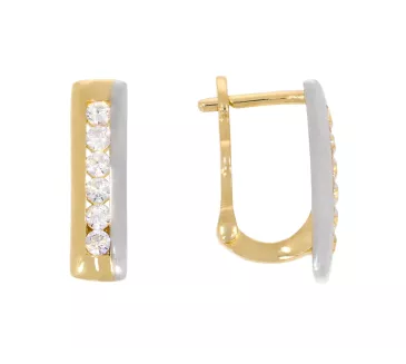 Zlaté náušnice 3687