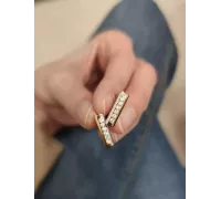 Zlaté náušnice 3687