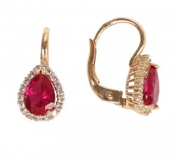 Zlaté náušnice 1291