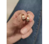 Zlaté náušnice 3685