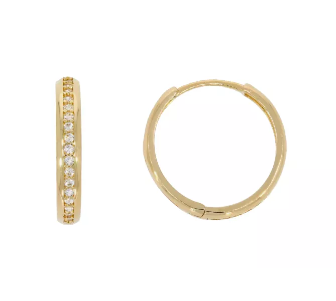 Zlaté náušnice 3688