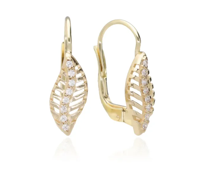 Zlaté náušnice 4414