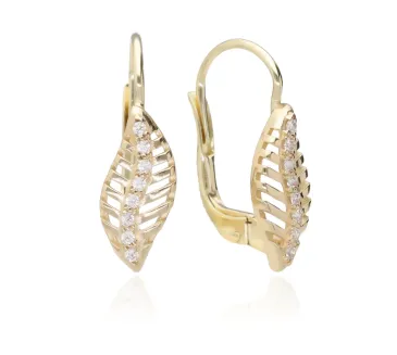 Zlaté náušnice 4414