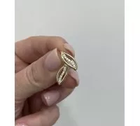 Zlaté náušnice 3373