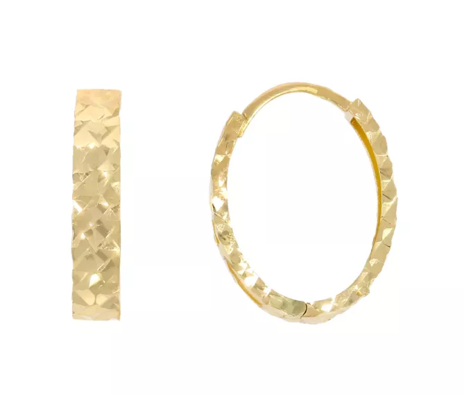 Zlaté náušnice 3683