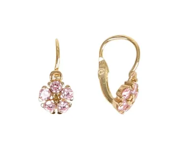 Detské zlaté náušnice 1740