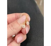 Detské zlaté náušnice 1740