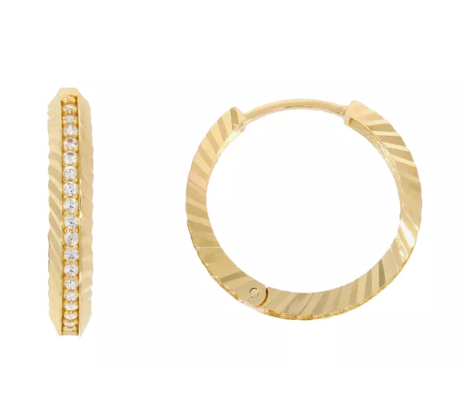 Zlaté náušnice 3680