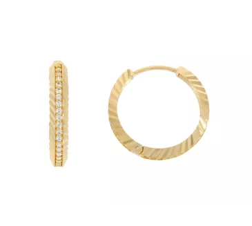 Zlaté náušnice 3661