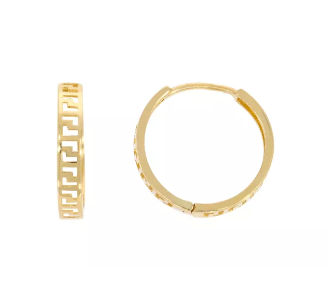 Zlaté náušnice 3697