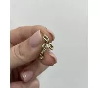 Zlaté náušnice 3366