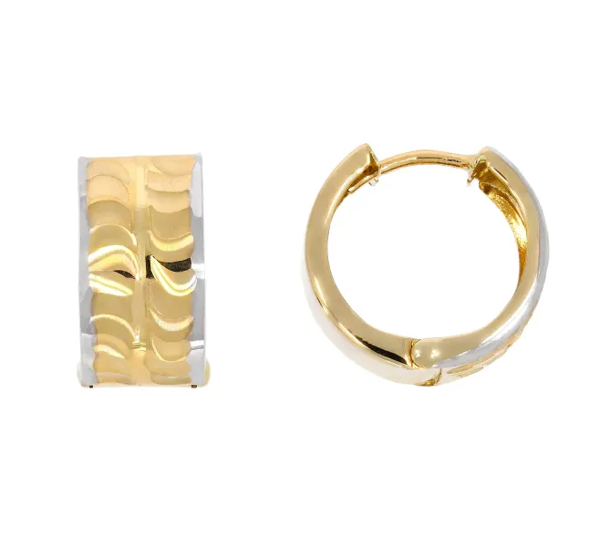 Zlaté náušnice 4085