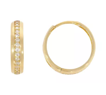 Zlaté náušnice 3665