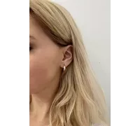 Zlaté náušnice 3665