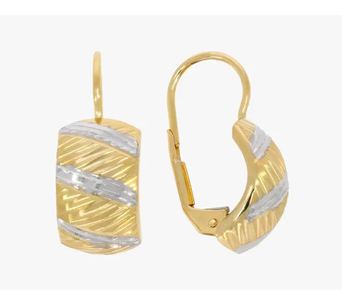 Zlaté náušnice 4087