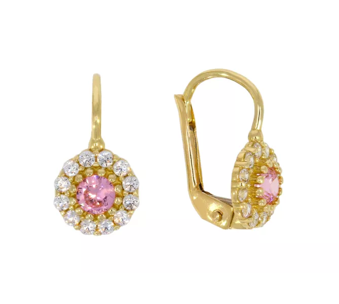 Zlaté náušnice 3370