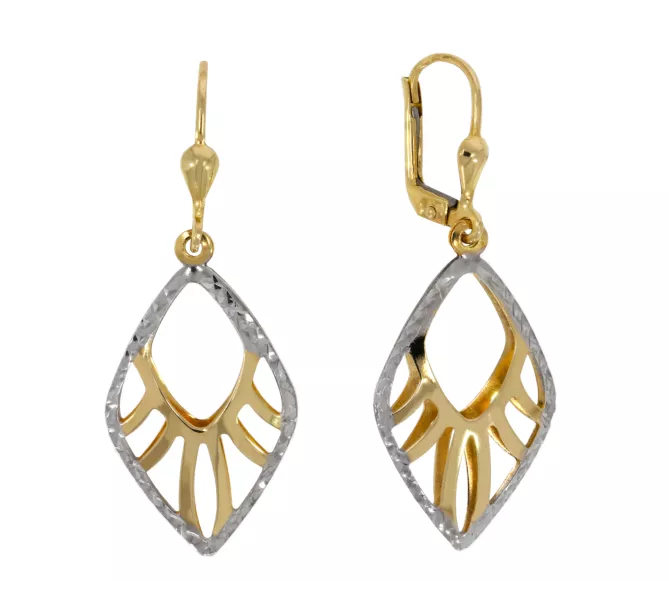 Zlaté náušnice 3374