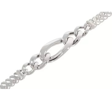 Náramok z bieleho zlata 1208