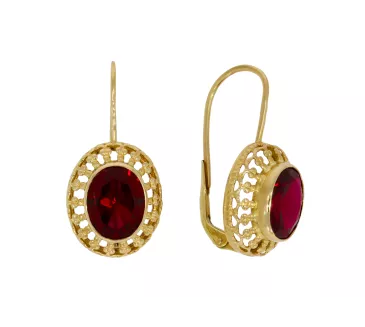 Zlaté náušnice 3353