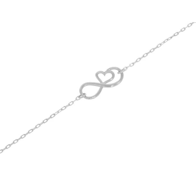 Náramok z bieleho zlata 1310