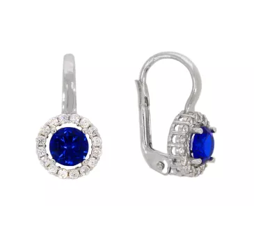 Náušnice z bieleho zlata 3380