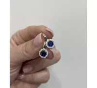 Náušnice z bieleho zlata 3380