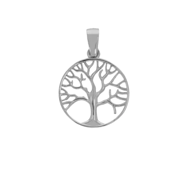 Prívesok z bieleho zlata 1218