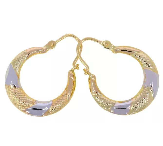 Zlaté náušnice 3707