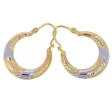 Zlaté náušnice 3707