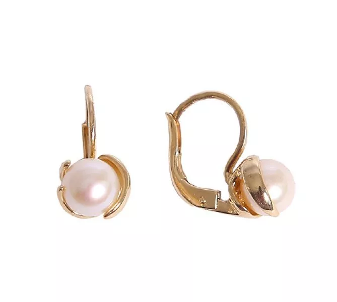 Zlaté náušnice 498