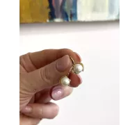 Zlaté náušnice 498