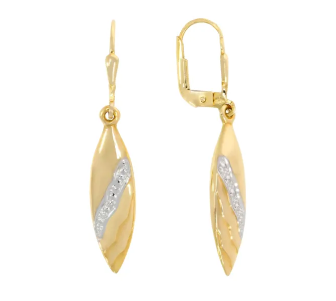 Zlaté náušnice 4089