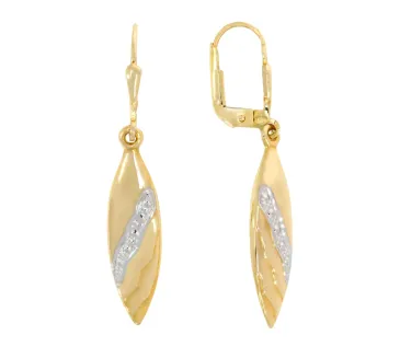 Zlaté náušnice 4089