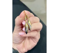 Zlaté náušnice 4089