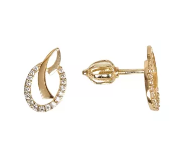 Zlaté náušnice 1693