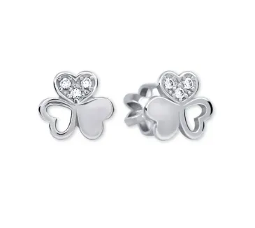 Náušnice z bieleho zlata 4427