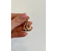 Zlaté náušnice 4093