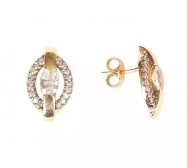 Zlaté náušnice 1088