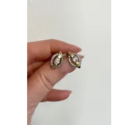 Zlaté náušnice 1088