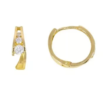 Zlaté náušnice 1940