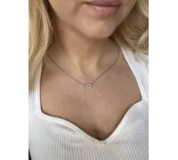 Retiazka z bieleho zlata 1240